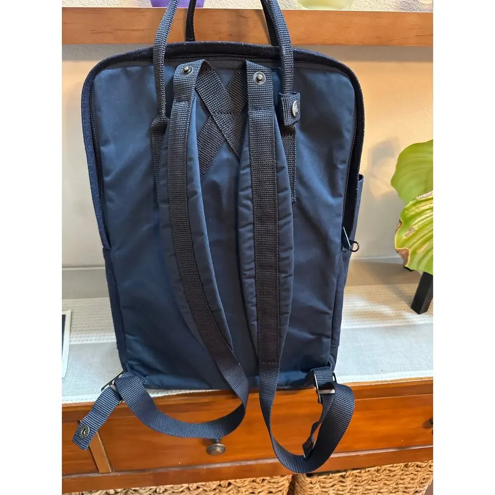 FJALLRAVEN Kanken Re-Wool Laptop Bag Backpack 15